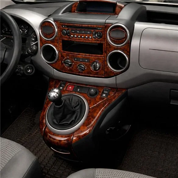 Citroen Berlingo 2008+ kit décor tableau de bord 3D, 40 pièces