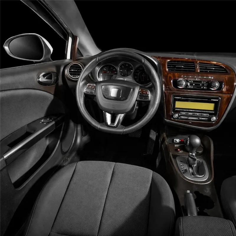 Seat Leon 2010 - à aujourd’hui 3D kit décoration intérieure tableau de bord 18 pièces
