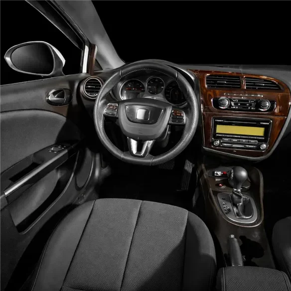 Seat Leon 2010 - à aujourd’hui 3D kit décoration intérieure tableau de bord 18 pièces