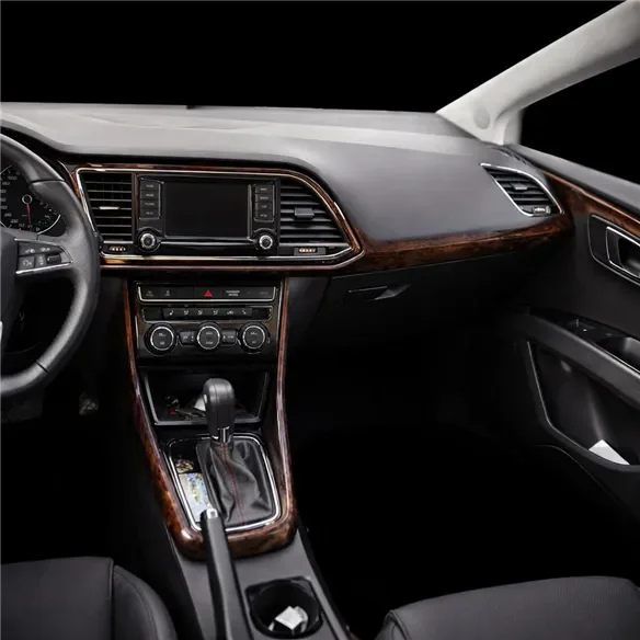Seat Leon 2014 - à aujourd’hui 3D kit décoration intérieure tableau de bord 14 pièces