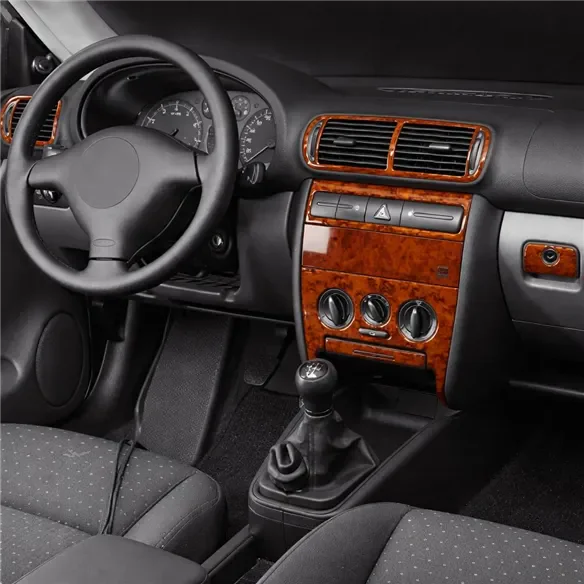 Seat Toledo-Leon 1M 1999-2004 3D kit décoration intérieure tableau de bord 15 pièces