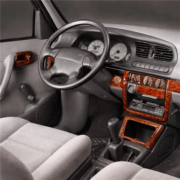 Skoda Felicia 1995-1999 3D kit décoration intérieure tableau de bord 15 pièces