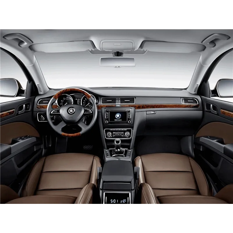 Skoda SuperB 2019 up 3D kit décoration intérieure tableau de bord 14 pièces