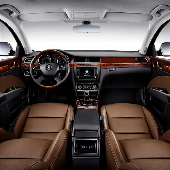 Skoda SuperB 2019 up 3D kit décoration intérieure tableau de bord 14 pièces