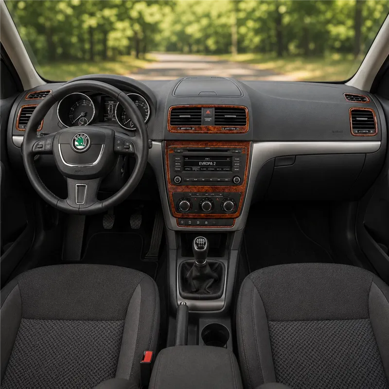 Skoda Yeti 2010 - à aujourd’hui 3D kit décoration intérieure tableau de bord 21 pièces
