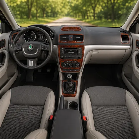 Skoda Yeti 2010 - à aujourd’hui 3D kit décoration intérieure tableau de bord 36 pièces