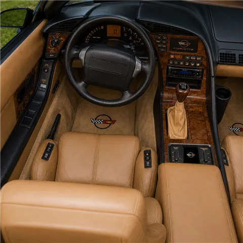 Chevrolet Corvette 1990-1996 boîte manuelle boîte kit décoration intérieure tableau de bord 2
