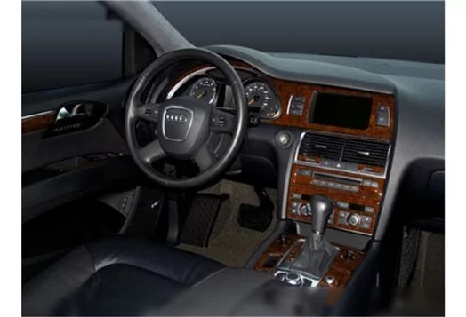 Audi Q7 2007-2014 Kit la décoration du tableau de bord 27-Pièce - 1 - habillage decor de tableau de bord