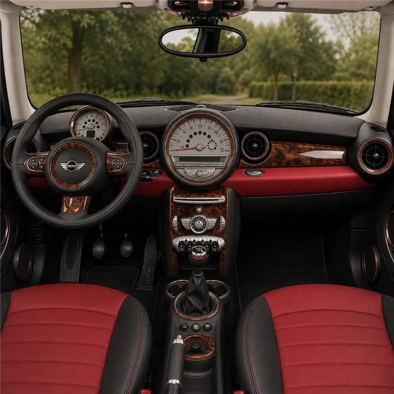 Mini Cooper Clubman R55 R56 R57 2007-2014 3D kit décoration intérieure tableau de bord 57 pièces