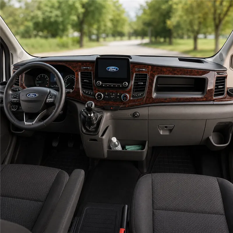 Ford New Transit 2020 3D kit décoration intérieure tableau de bord 27 pièces Navi