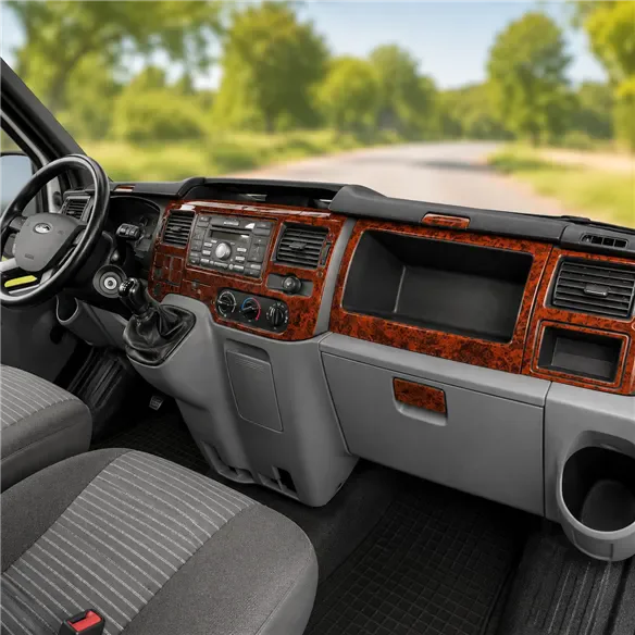 Ford Transit 2010-2014 3D kit décoration intérieure tableau de bord 24 pièces
