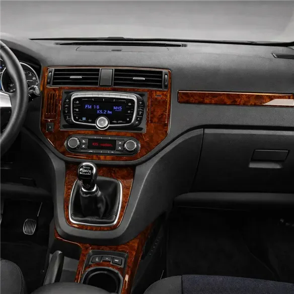 Ford Kuga I 2008-2013 3D kit décoration intérieure tableau de bord 12 pièces