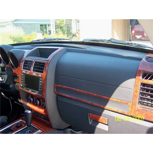 Dodge Nitro 2007-2012 kit décor tableau de bord 3D, 74 pièces