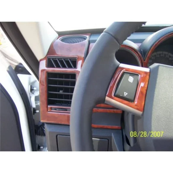 Dodge Nitro 2007-2012 kit décor tableau de bord 3D, 74 pièces