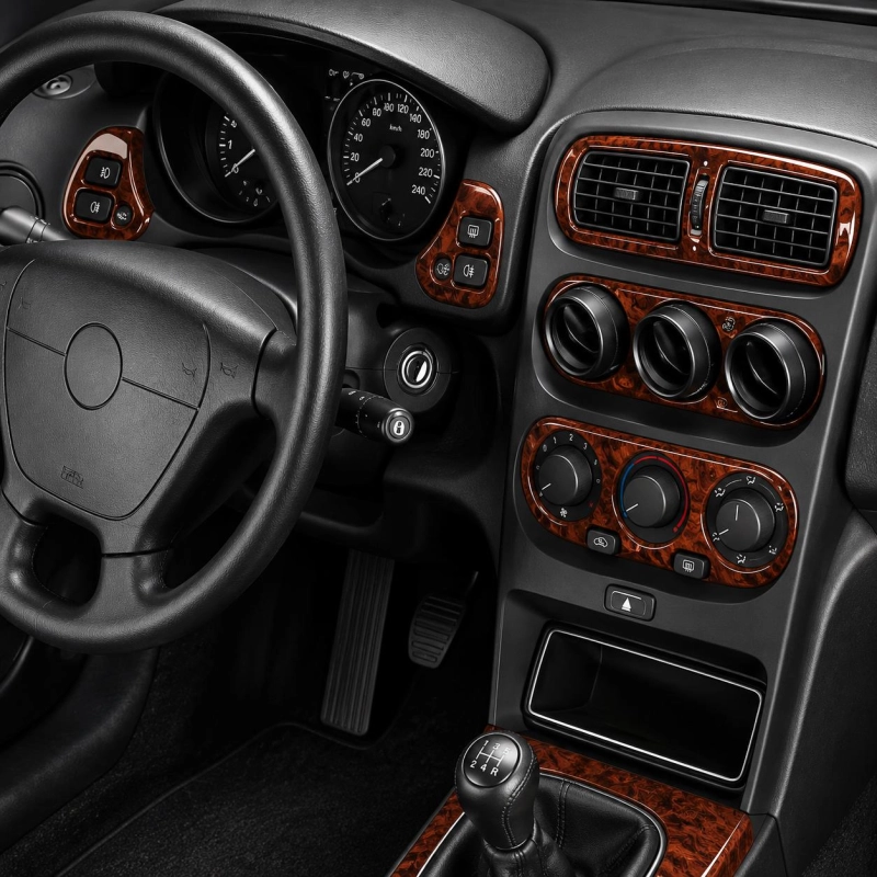 Alfa Romeo Spider GTV 1995+ kit décor tableau de bord 3D, 18 pièces