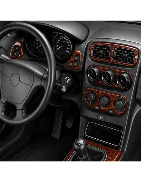 Alfa Romeo Spider GTV 1995+ kit décor tableau de bord 3D, 18 pièces