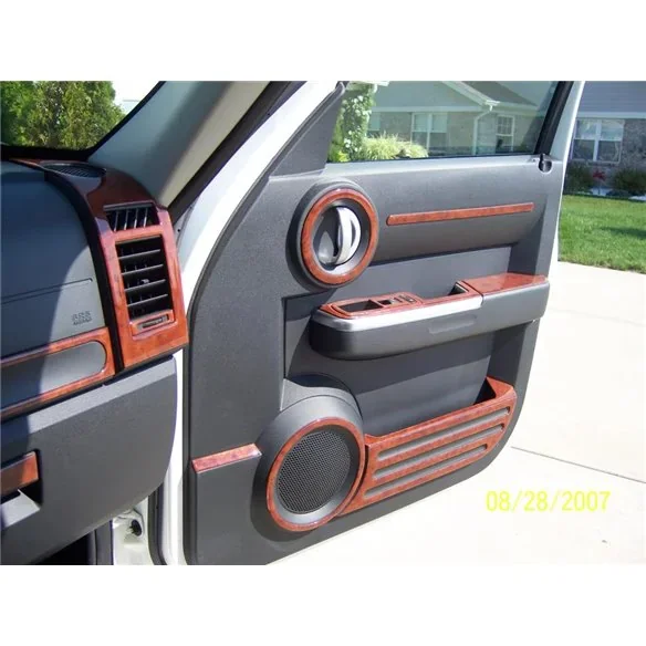 Dodge Nitro 2007-2012 kit décor tableau de bord 3D, 74 pièces