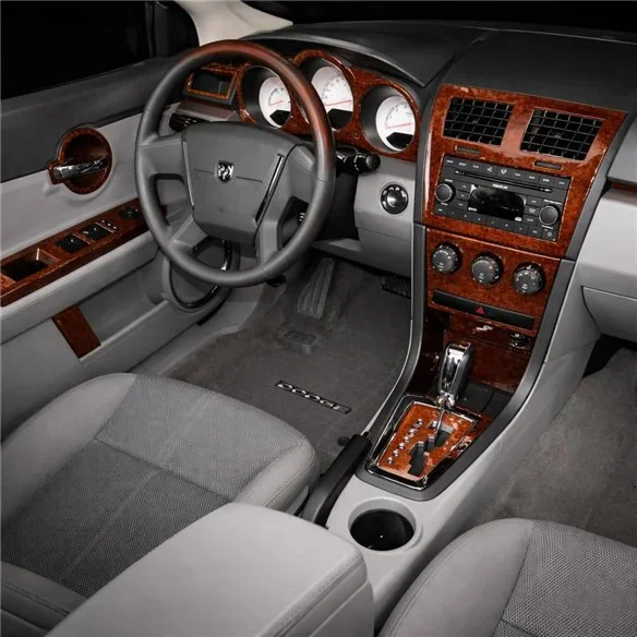 Dodge Avenger 2008-2010 kit décor tableau de bord 3D, 17 pièces