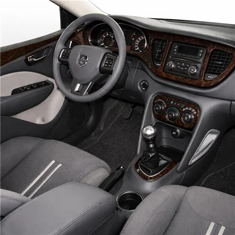 Dodge Dart PF 2012-2016 kit décor tableau de bord 3D, 28 pièces