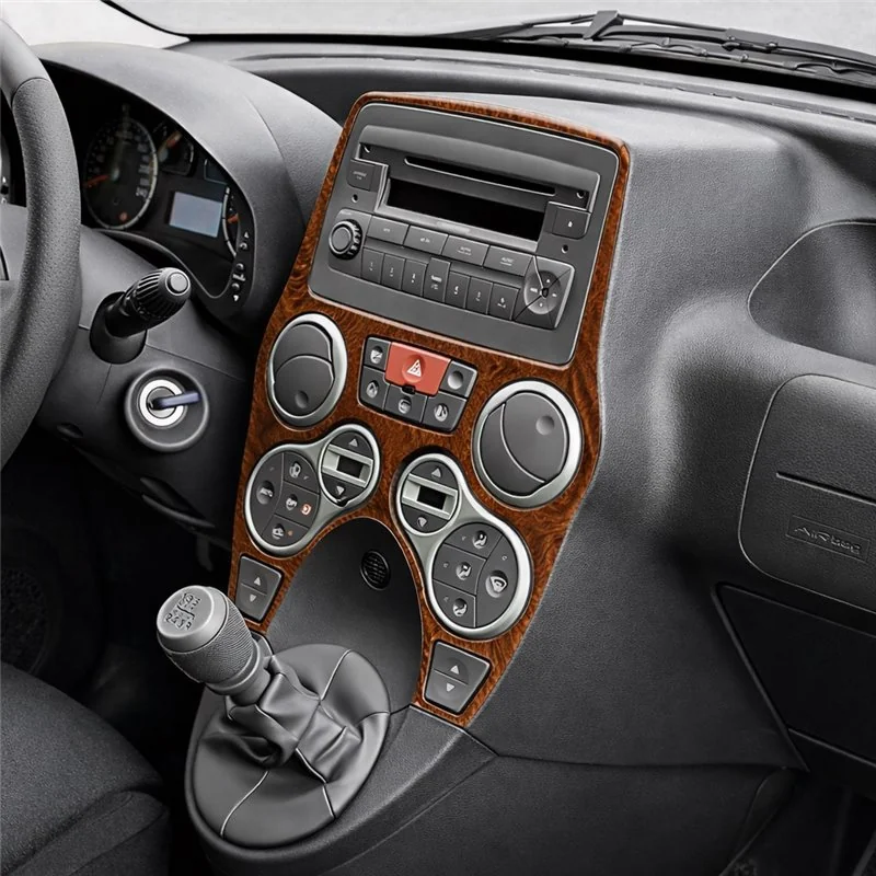 Fiat Panda 2003-2011 kit décor tableau de bord 3D, 10 pièces