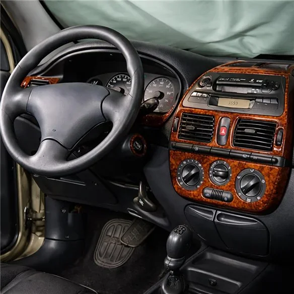 Fiat Brava-Marea 1995+ kit décor tableau de bord 3D, 8 pièces
