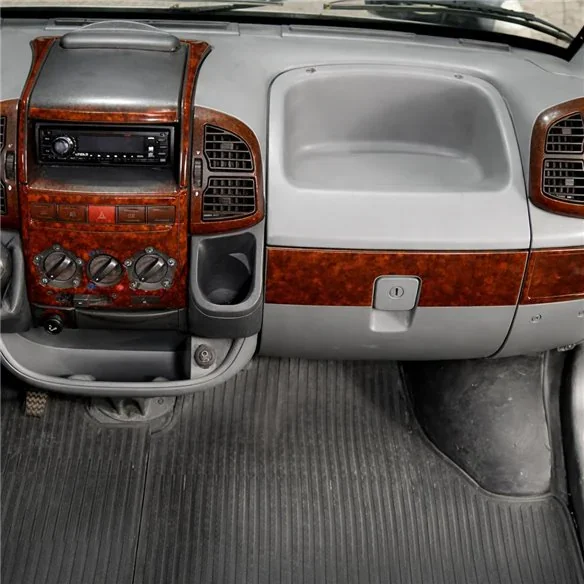Fiat Ducato 2002-2006 kit décor tableau de bord 3D, 15 pièces