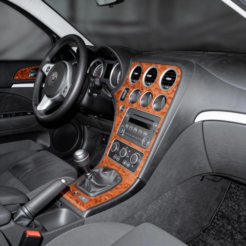 Alfa Romeo 159 2005+ kit décor tableau de bord 3D, 8 pièces 2