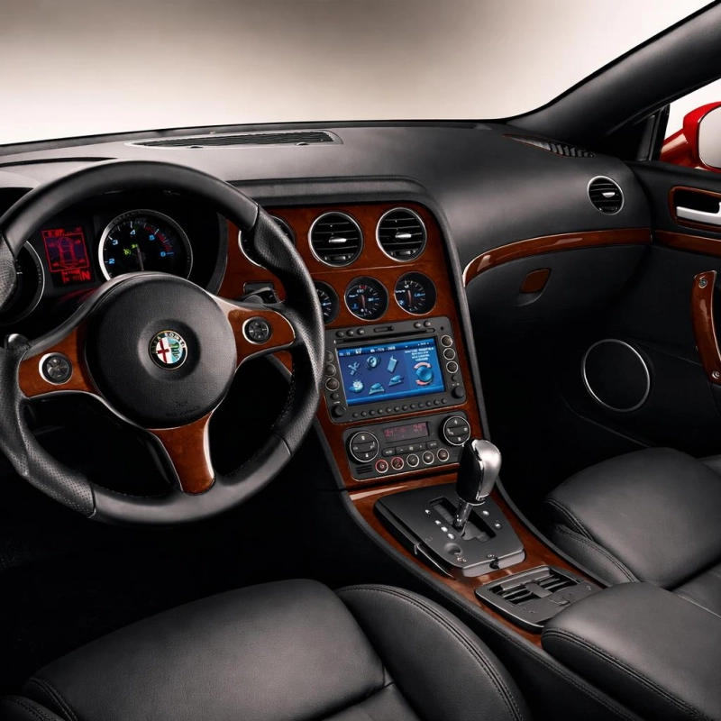 Alfa Romeo 159 2005-2011 kit décor tableau de bord 3D, 27 pièces