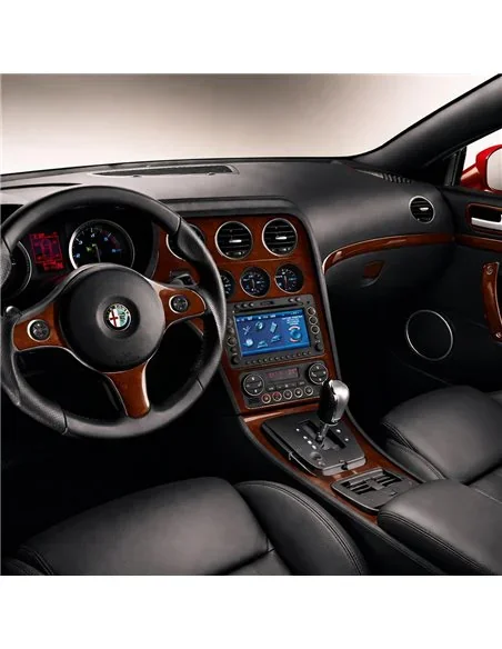 Alfa Romeo 159 2005-2011 kit décor tableau de bord 3D, 27 pièces