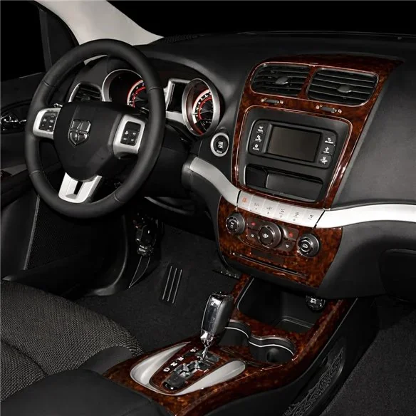 Fiat Freemont 2011-2015 kit décor tableau de bord 3D, 20 pièces