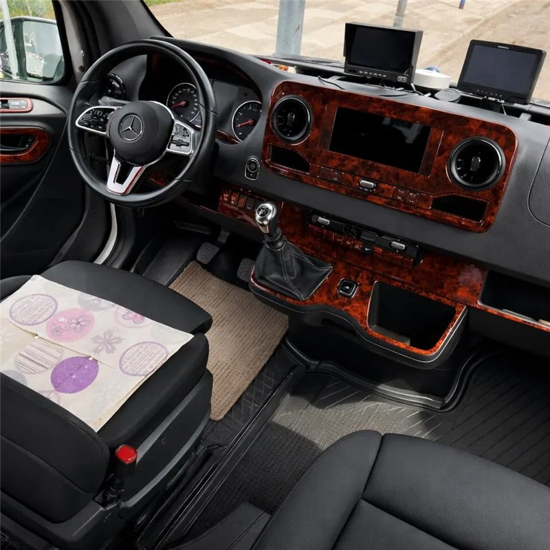 Mercedes Sprinter W907 kit décoration intérieure tableau de bord 39 pièces