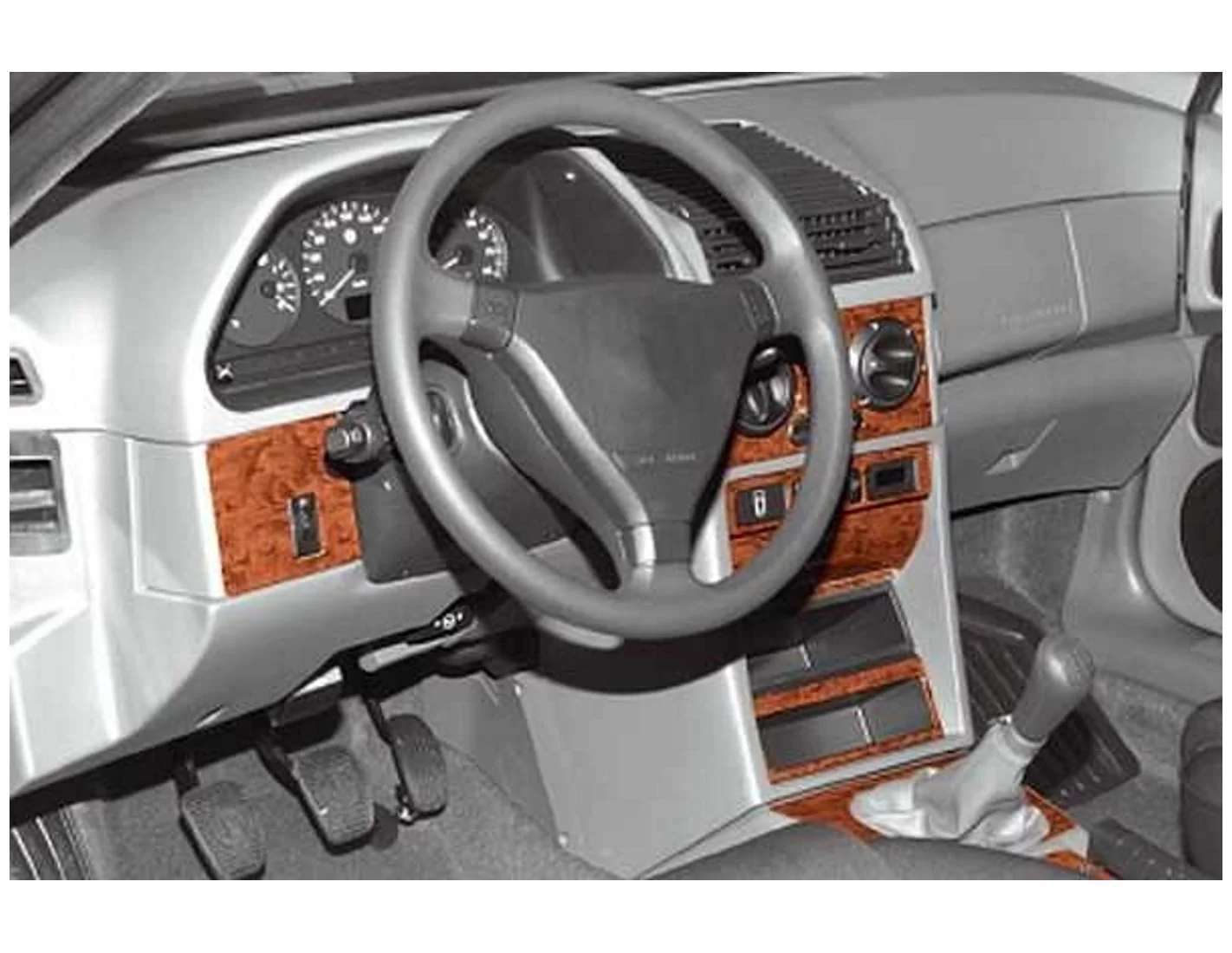 Tapis de tableau de bord intérieur antidérapant pour voiture,support de  téléphone en PVC pour Alfa Romeo 159 giuletta 147 BMW E46 Benz A3 - Type  1PC For Alfa Romeo