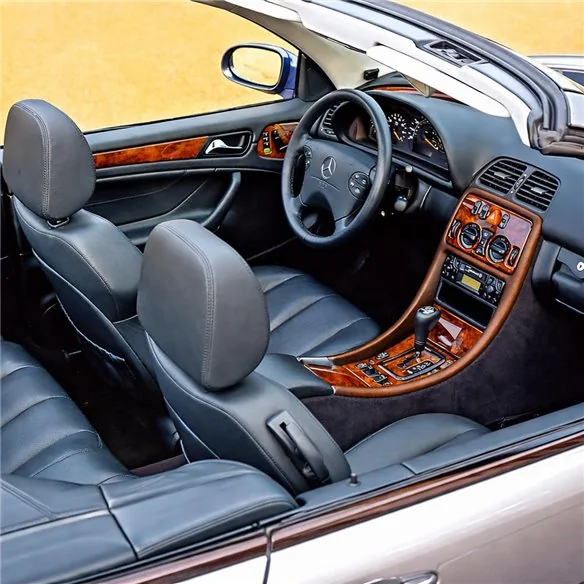 Mercedes Benz W208 CLK C208A208 1997-2003 3D kit décoration intérieure tableau de bord 14 pièces