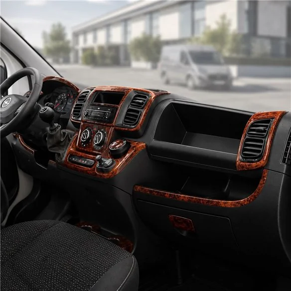 Opel Movano-Nissan Interstar 2002 - à aujourd’hui 3D kit décoration intérieure tableau de bord 6 pièces