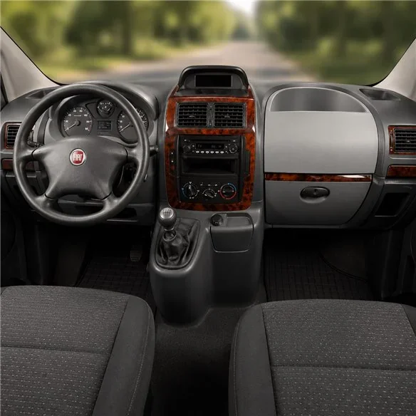 Fiat Scudo 2007+ kit décor tableau de bord 3D, 12 pièces