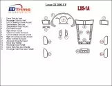 Lexus GS 2006-UP Ensemble Complet BD Kit la décoration du tableau de bord