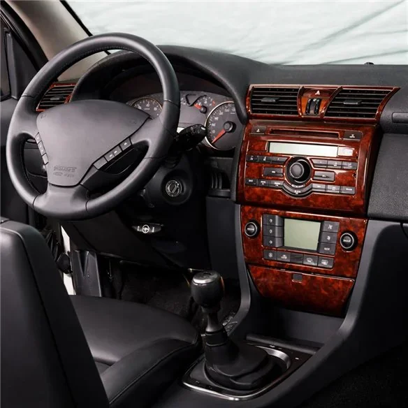 Fiat Stilo 2003+ kit décor tableau de bord 3D, 13 pièces