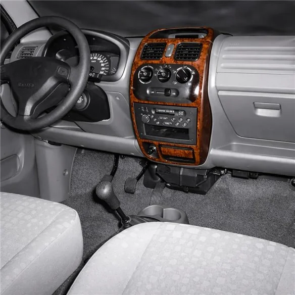 Opel Agila 2000-2003 3D kit décoration intérieure tableau de bord 3 pièces