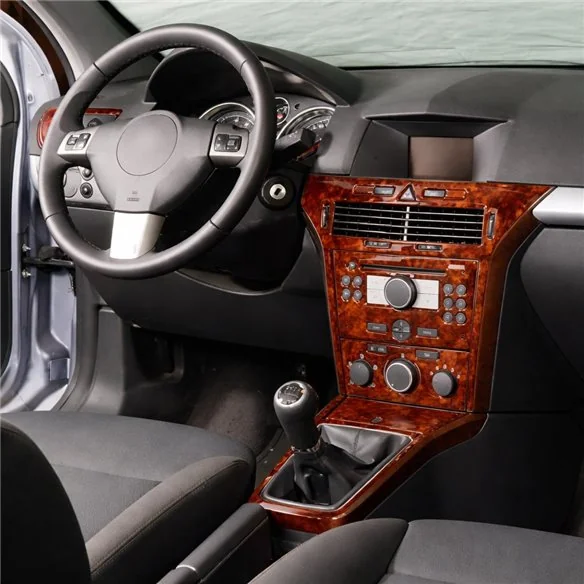 Opel Astra H 2004-2010 3D kit décoration intérieure tableau de bord 10 pièces