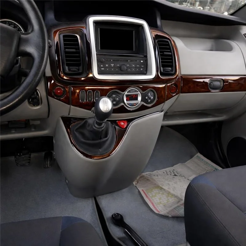 Opel Vivaro 2007-2011 3D kit décoration intérieure tableau de bord 17 pièces