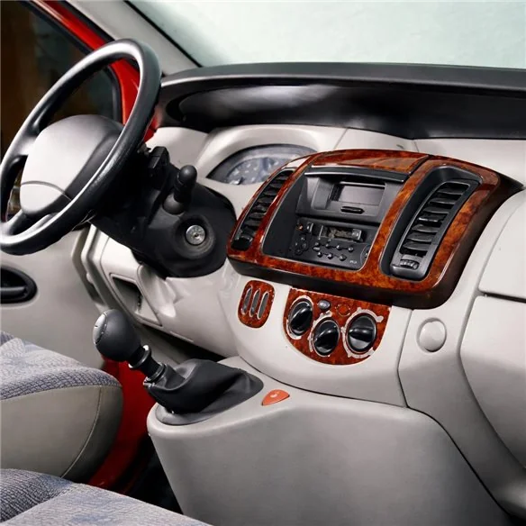 Opel Vivaro 2001-2006 3D kit décoration intérieure tableau de bord 6 pièces