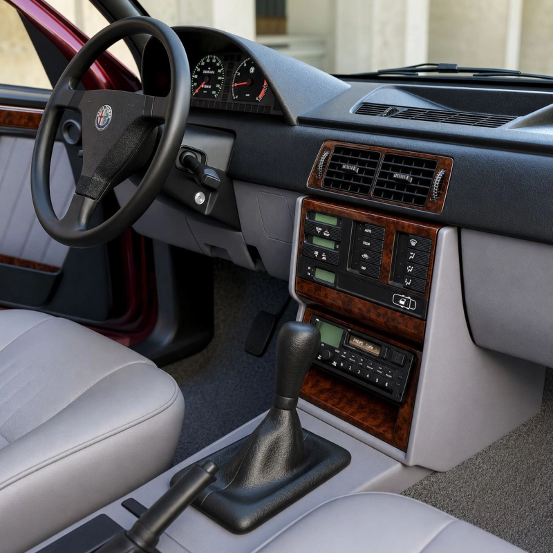 Alfa Romeo 155 1992 kit décor tableau de bord 3D, 26 pièces