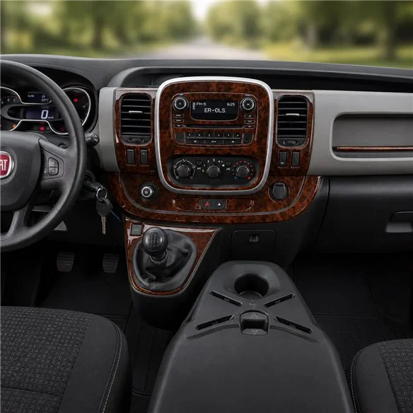 Fiat Talento 2015+ kit décor tableau de bord 3D, 30 pièces