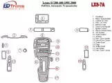 Lexus SC 1992-2000 Boîte automatique BD Kit la décoration du tableau de bord