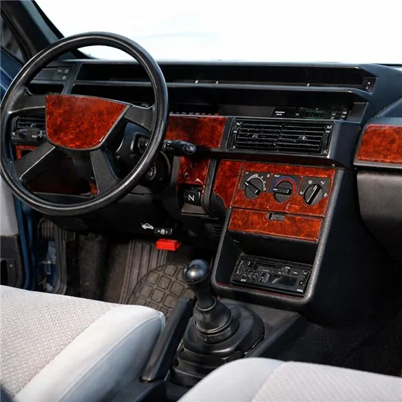 Fiat Tipo 1991-1995 kit décor tableau de bord 3D, 22 pièces