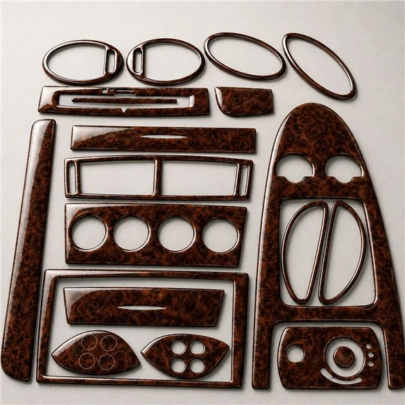 Mercedes SLK (R171) 2004-2010 3D kit décoration intérieure tableau de bord 18 pièces