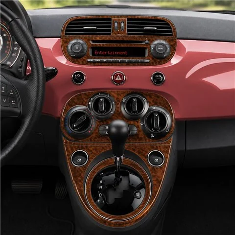 Fiat 500 2012+ set de base, Climate-Control, climatisation kit décor tableau de bord 3D