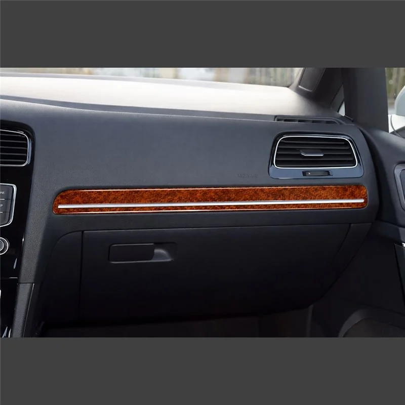 Volkswagen Golf VII 7 2012-2021 3D kit décoration intérieure tableau de bord Kit décor de tableau de bord