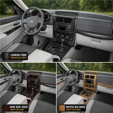 Jeep Liberty 2008 - à aujourd’hui Full universel Set, boîte manuelle boîte kit décoration intérieure tableau de bord 2