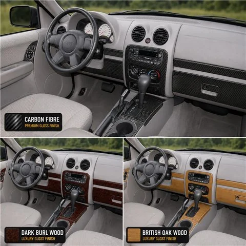 Jeep Liberty 2002-2004 kit complet kit décoration intérieure tableau de bord 2